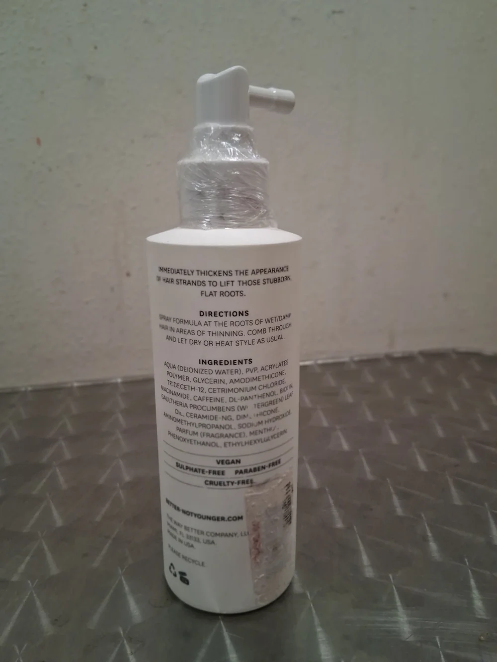 Lift Me Up Hair Thickener — White & Orange